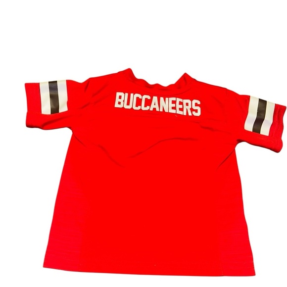 Kids nfl Tampa Bay buccaneers football jersey red size 2t toddler child - Picture 2 of 5
